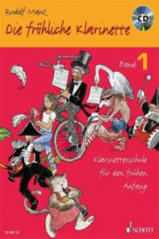 Könyv Die fröhliche Klarinette, m. Audio-CD. Bd.1 Rudolf Mauz