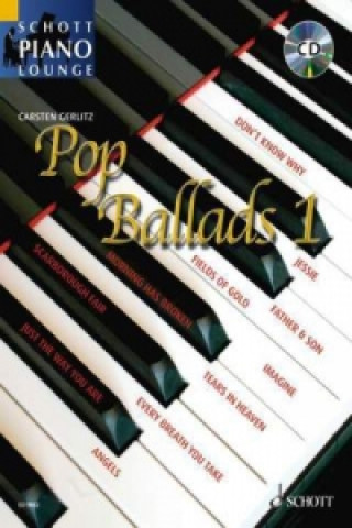 Tiskovina Pop Ballads, für Klavier, m. Audio-CD. Nr.1 Carsten Gerlitz