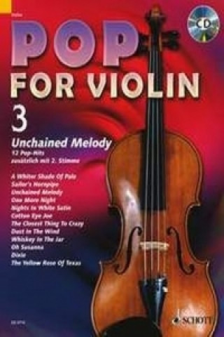 Könyv Pop for Violin, m. Audio-CD. Vol.3 Harald Wingerter