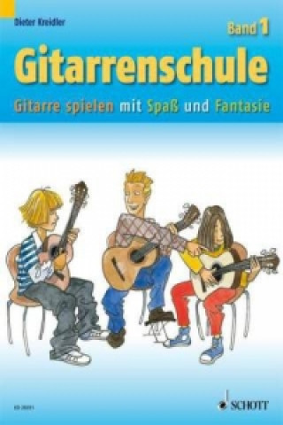 Carte Gitarrenschule. Bd.1 Dieter Kreidler