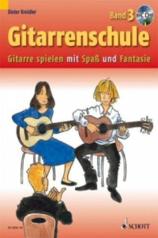 Książka Gitarrenschule, m. Audio-CD. Bd.3 Dieter Kreidler