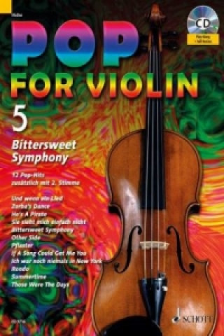 Könyv Pop for Violin, m. Audio-CD. Vol.5 Michael Zlanabitnig