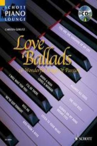 Materiale tipărite Love Ballads, für Klavier, m. Audio-CD Carsten Gerlitz