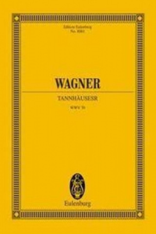 Carte Tannhäuser WWV 70, Studienpartitur Richard Wagner