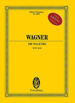 Carte Die Walküre WWV 86 B, Studienpartitur Richard Wagner