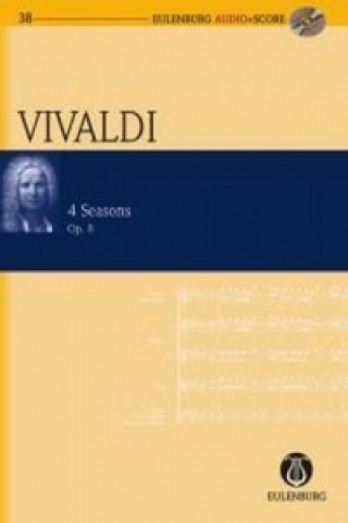 Kniha THE FOUR SEASONS OP. 8 RV 269, 315, 2937 Antonio Vivaldi