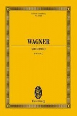 Kniha Siegfried, Studienpartitur Richard Wagner