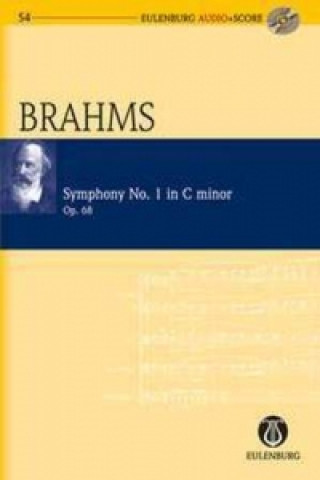 Carte Sinfonien Nr. 1-4, Studienpartitur für Orchester, m. Audio-CD Johannes Brahms