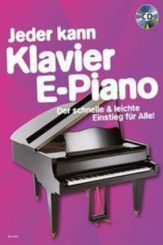 Tiskovina Jeder kann Klavier / E-Piano 