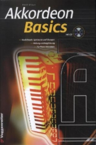 Tiskovina Akkordeon Basics, m. 1 Audio-CD Herb Kraus