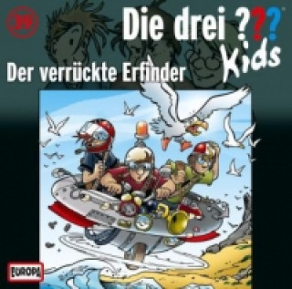 Audio Die drei ???-Kids - Der verrückte Erfinder, Audio-CD Ulf Blanck