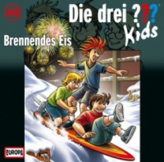 Audio Die drei ???-Kids - Brennendes Eis, Audio-CD Ulf Blanck