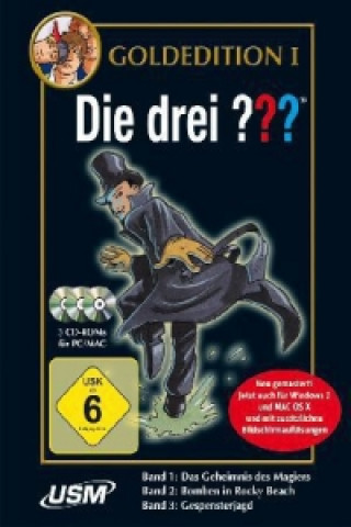 Digital Die drei Fragezeichen, Goldedition I, Bd.1-3, 3 CD-ROMs 