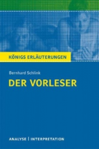Carte Bernhard Schlink 'Der Vorleser' Bernhard Schlink