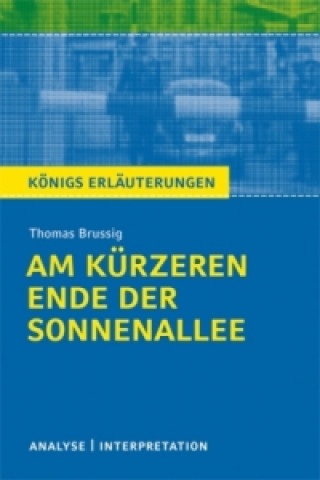 Book Thomas Brussig 'Am kürzeren Ende der Sonnenallee' Thomas Brussig