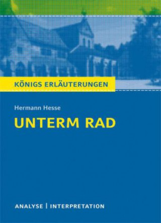 Könyv Hermann Hesse 'Unterm Rad' Hermann Hesse