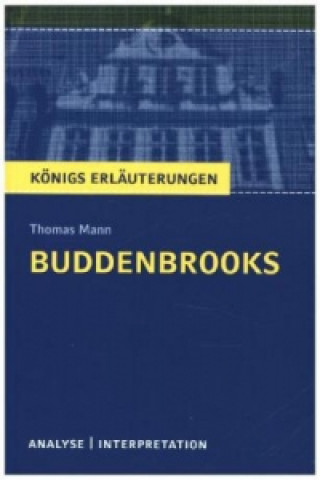 Kniha Thomas Mann 'Die Buddenbrooks' Thomas Mann