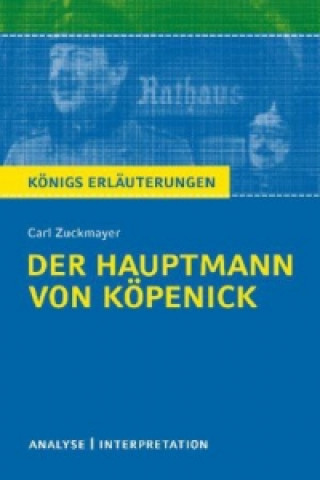 Kniha Carl Zuckmayer 'Der Hauptmann von Köpenick' Carl Zuckmayer