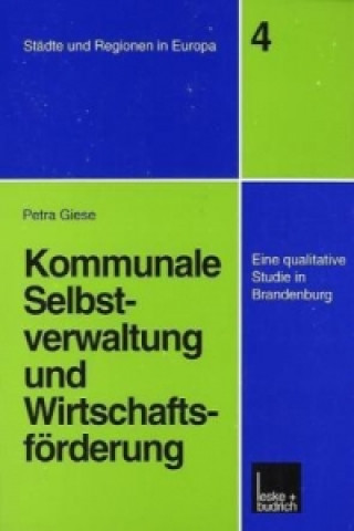 Kniha Kommunale Selbstverwaltung und Wirtschaftsförderung Petra Giese