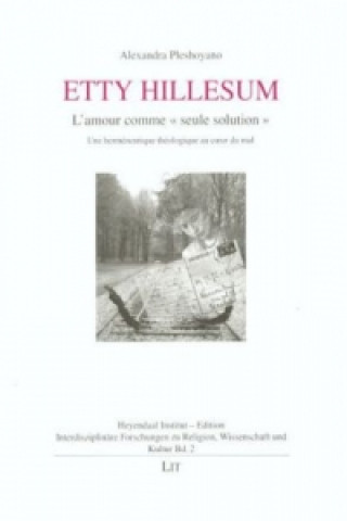 Book Etty Hillesum Alexandra Pleshoyano