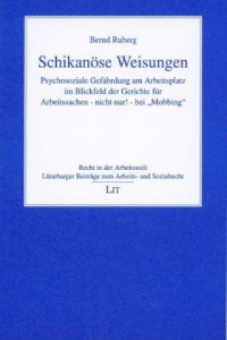 Kniha Schikanöse Weisungen Bernd Ruberg