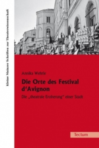 Carte Die Orte des Festival d'Avignon Annika Wehrle