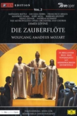 Videoclip Die Zauberflöte, 1 DVD Wolfgang Amadeus Mozart