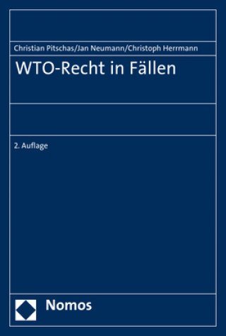 Kniha WTO-Recht in Fällen Christian Pitschas
