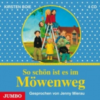 Hanganyagok So schön ist es im Möwenweg, 4 Audio-CDs Kirsten Boie
