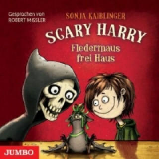 Audio Scary Harry - Fledermaus frei Haus, 1 Audio-CD Sonja Kaiblinger