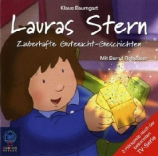 Hanganyagok Lauras Stern - Zauberhafte Gutenacht-Geschichten, 1 Audio-CD Klaus Baumgart