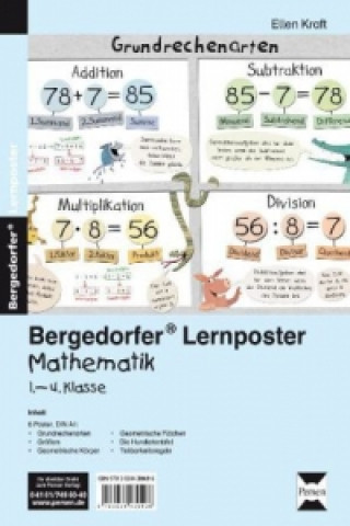 Printed items Lernposter Mathematik 1.-4.Klasse Ellen Müller