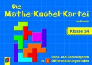Joc / Jucărie Die Mathe-Knobel-Kartei, Klasse 3/4 Jan Boesten