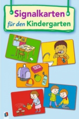 Kniha Signalkarten für den Kindergarten, m. 40 farb. Karten 