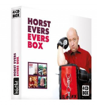 Audio Evers Box, 4 Audio-CDs Horst Evers