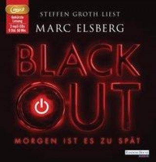 Hanganyagok BLACKOUT - Morgen ist es zu spät, 2 Audio-CD, 2 MP3 Marc Elsberg