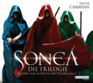 Hanganyagok Sonea - Die Trilogie, 18 Audio-CDs Trudi Canavan