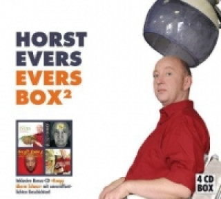 Hanganyagok Evers Box. Tl.2, 4 Audio-CDs Horst Evers