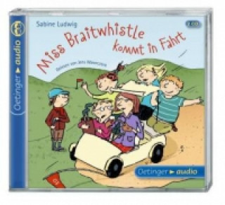 Hanganyagok Miss Braitwhistle 2. Miss Braitwhistle kommt in Fahrt, 2 Audio-CD Sabine Ludwig