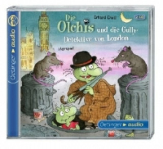 Audio Die Olchis und die Gully-Detektive von London, 2 Audio-CD Erhard Dietl