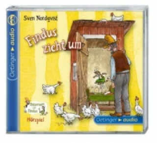 Hanganyagok Pettersson und Findus. Findus zieht um, 1 Audio-CD Sven Nordqvist