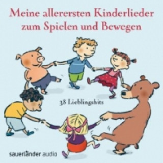 Hanganyagok Meine allerersten Kinderlieder zum Spielen und Bewegen, 1 Audio-CD Klaus Neuhaus