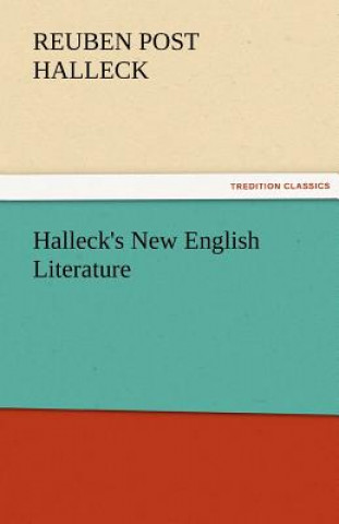 Książka Halleck's New English Literature Reuben Post Halleck