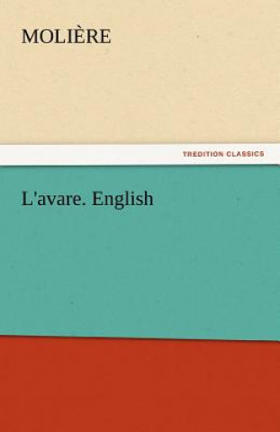 Buch L'Avare. English Molire