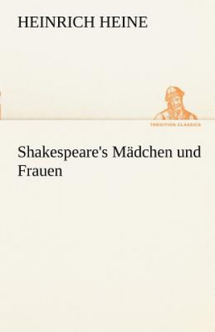 Buch Shakespeare's Madchen Und Frauen Heinrich Heine