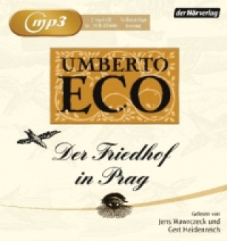Hanganyagok Der Friedhof in Prag, 2 Audio-CD, 2 MP3 Umberto Eco