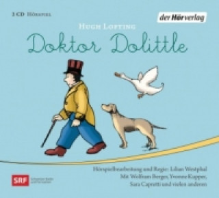 Audio Doktor Dolittle, 2 Audio-CDs Hugh Lofting