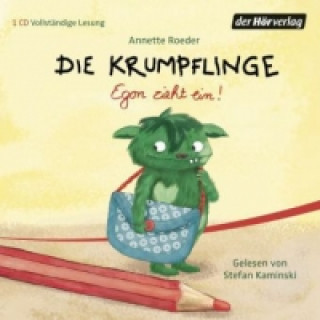 Hanganyagok Die Krumpflinge - Egon zieht ein!, 1 Audio-CD Annette Roeder