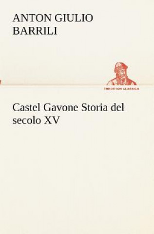 Könyv Castel Gavone Storia del secolo XV Anton Giulio Barrili