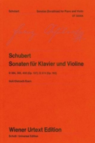 Livre Sonaten Franz Schubert